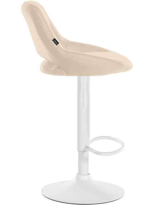 Set van 2 barkrukken Milet kunstleer W, crème Set van 2 barkrukken Milet kunstleer W, crème