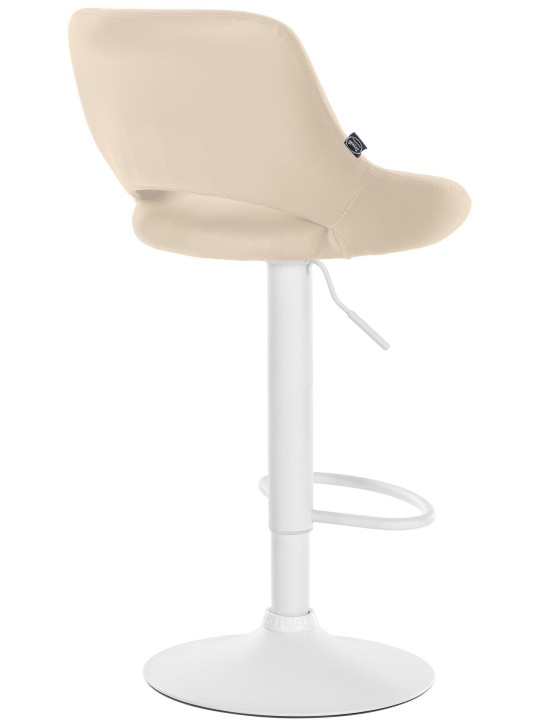 Set van 2 barkrukken Milet kunstleer W, crème Set van 2 barkrukken Milet kunstleer W, crème