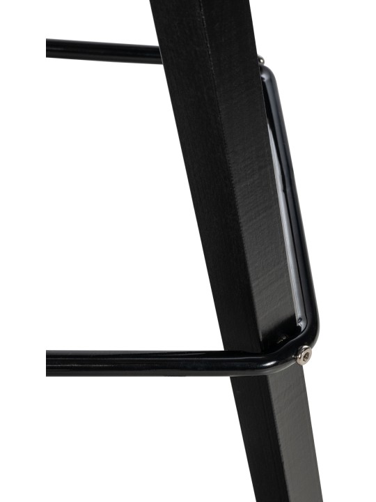 Barkruk Corbin kunstleer Vierkant, blauw