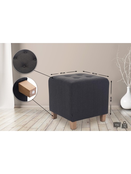 Farao kruk, antiek licht, donkergrijs