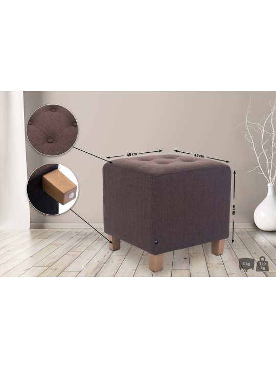 Farao kruk, antiek licht, bruin