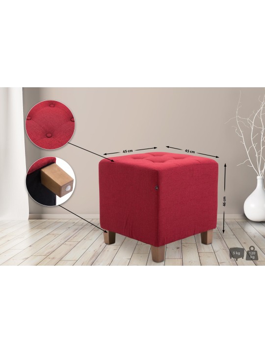 Farao kruk, antiek licht, rood