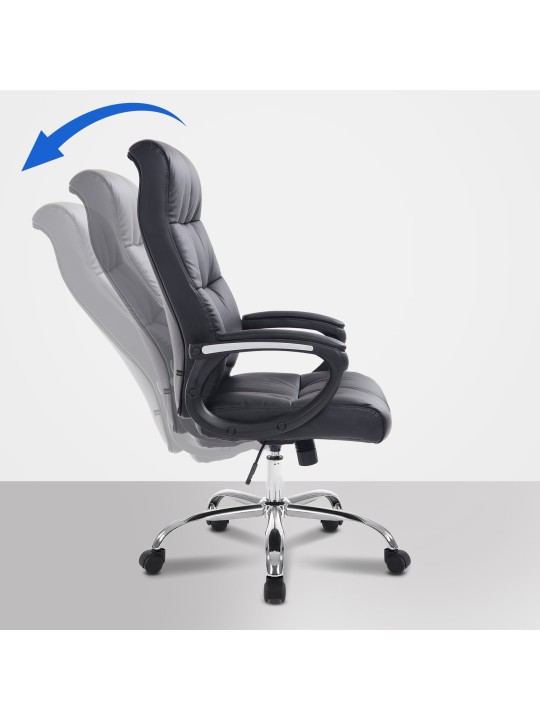 Bureaustoel Poseidon, zwart