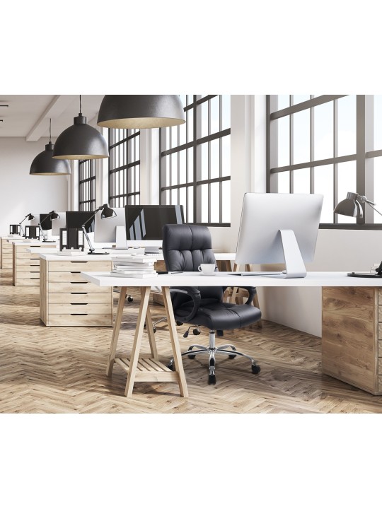 Bureaustoel Poseidon, zwart