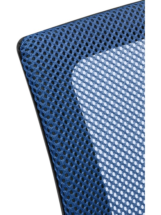 Bezoekersstoel Eureka, blauw