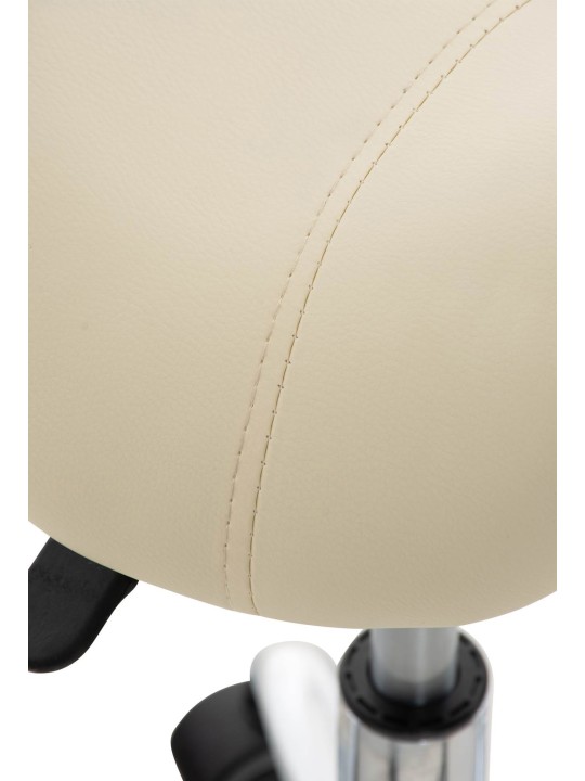 Set van 2 werkkrukken Reno kunstleer, crème Set van 2 werkkrukken Reno kunstleer, crème