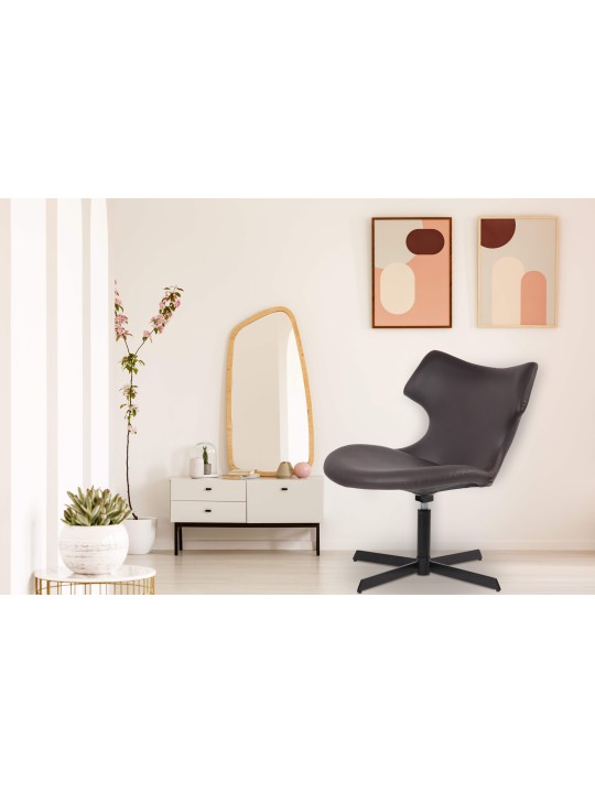 Ligstoel Welland kunstleer, bruin Ligstoel Welland kunstleer, bruin