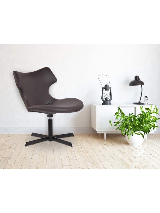 Ligstoel Welland kunstleer, bruin Ligstoel Welland kunstleer, bruin