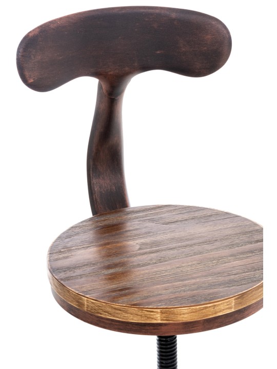 Set van 2 barkrukken Hanam, brons Set van 2 barkrukken Hanam, brons