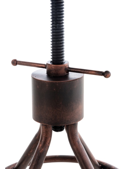 Set van 2 barkrukken Hanam, brons Set van 2 barkrukken Hanam, brons