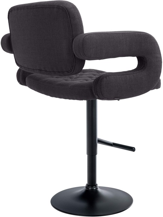 Barkruk Dublin STOF, zwart Barkruk Dublin STOF, zwart