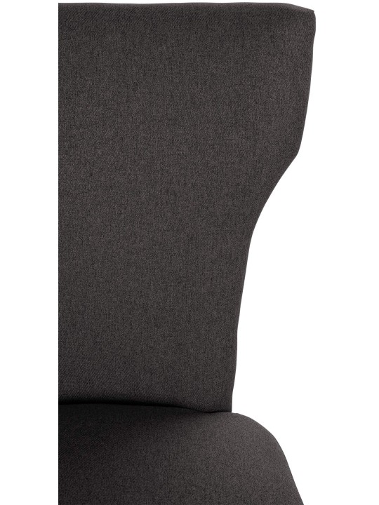 Eetkamerstoel Zadar stof antiek-donker, donkergrijs Eetkamerstoel Zadar stof antiek-donker, donkergrijs