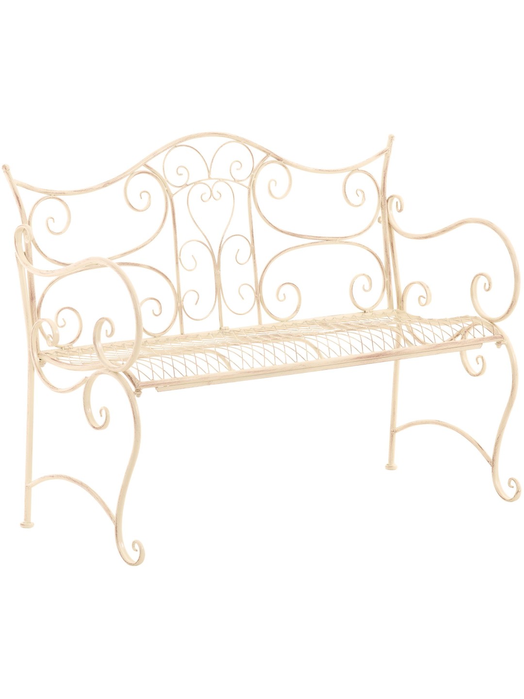 Tuinbank Tara, antiek crème