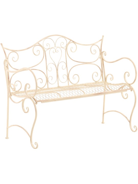 Tuinbank Tara, antiek crème