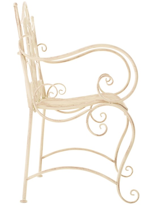 Tuinbank Tara, antiek crème