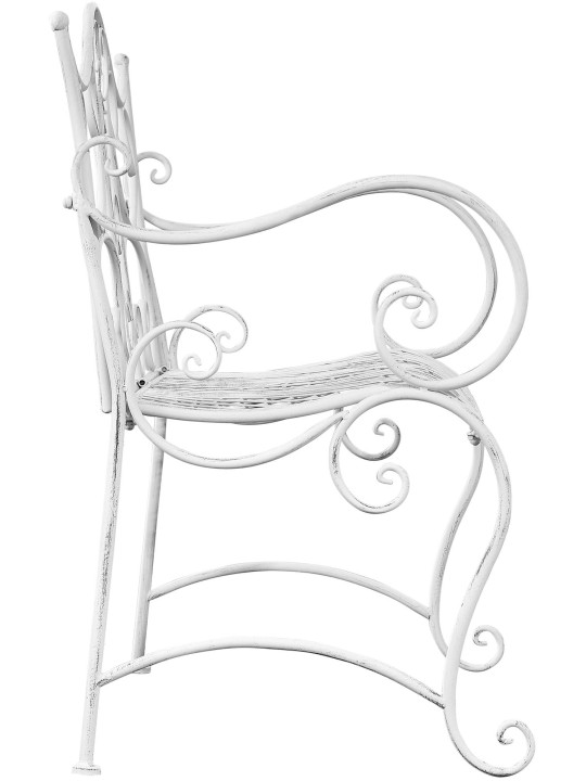 Tuinbank Tara, antiek wit