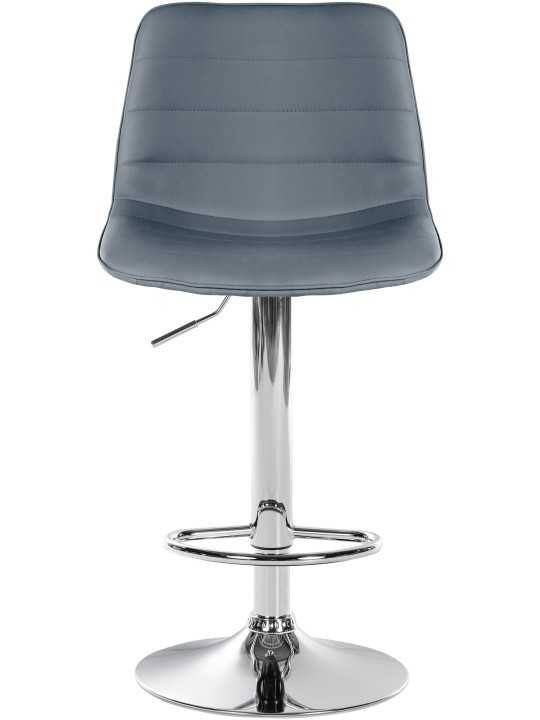 Set van 2 barkrukken Lex kunstleer C, grijs