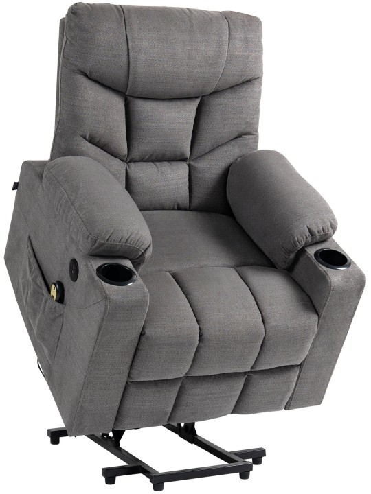 Fauteuil Andover stof, grijs Fauteuil Andover stof, grijs
