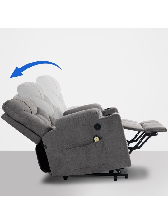 Fauteuil Andover stof, grijs Fauteuil Andover stof, grijs