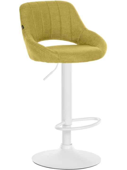 Barkruk Milet stof, groen