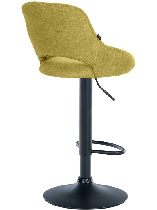 Barkruk Milet stof, groen