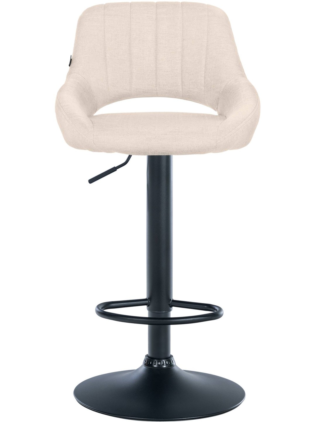 Barkruk Milet stof, crème