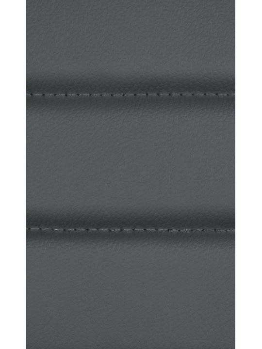 Set van 2 eetkamerstoelen Elvas kunstleer, grijs Set van 2 eetkamerstoelen Elvas kunstleer, grijs