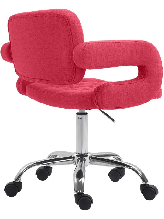 Werkkruk Dublin stof, rood