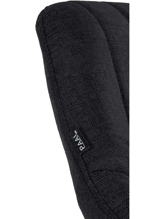 Set van 2 barkrukken Milet stof C, zwart