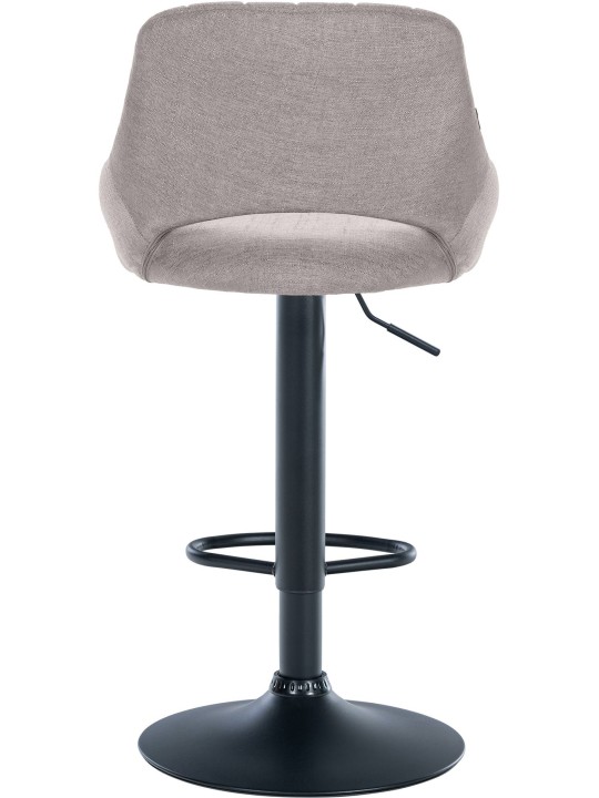 Set van 2 barkrukken Milet stof B, grijs