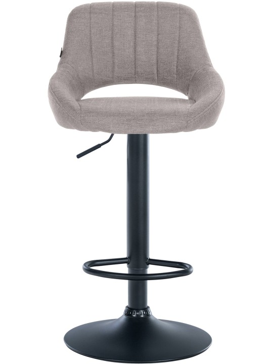 Set van 2 barkrukken Milet stof B, grijs