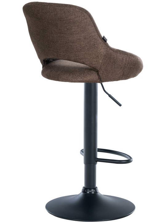 Set van 2 barkrukken Milet stof B, bruin