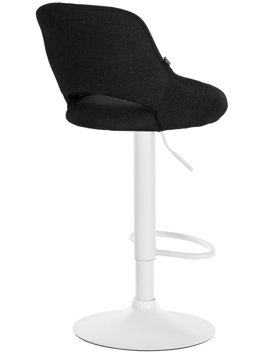 Set van 2 barkrukken Milet stof W, zwart