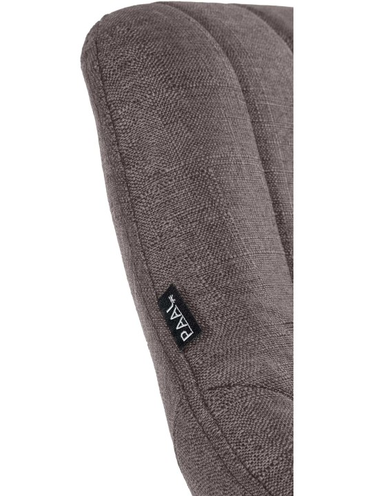 Set van 2 barkrukken Milet stof W, donkergrijs