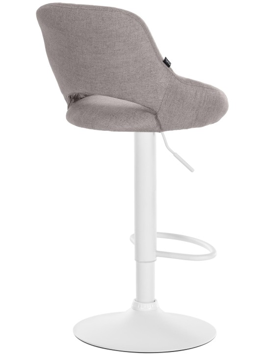 Set van 2 barkrukken Milet stof W, grijs