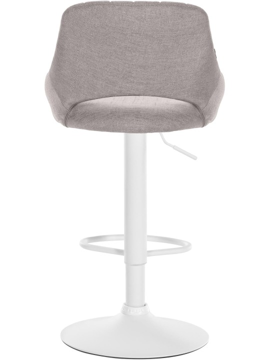 Set van 2 barkrukken Milet stof W, grijs