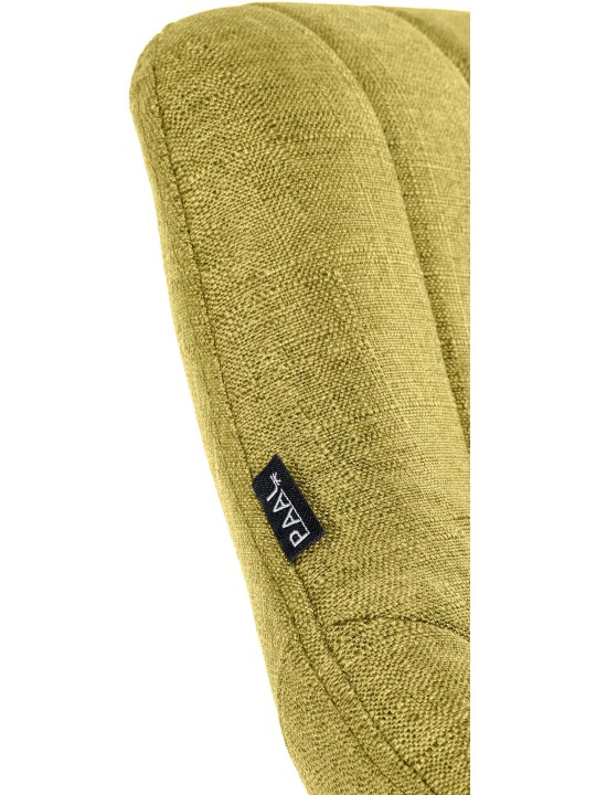 Set van 2 barkrukken Milet stof W, groen