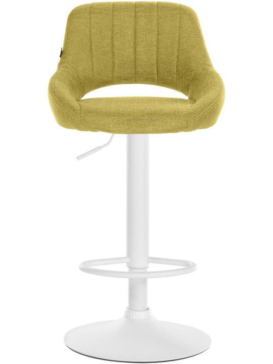 Set van 2 barkrukken Milet stof W, groen