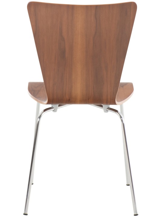 Bezoekersvoorzitter Aaron, walnoot Bezoekersvoorzitter Aaron, walnoot