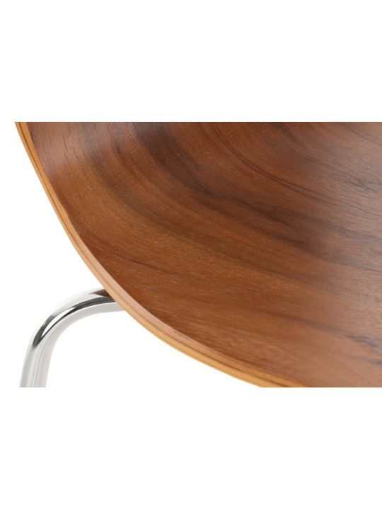 Bezoekersvoorzitter Aaron, walnoot Bezoekersvoorzitter Aaron, walnoot