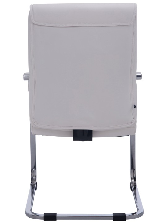 XL bezoekersstoel Anubis, wit