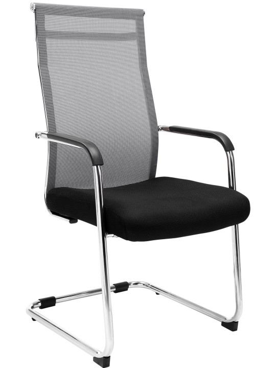 Bezoekersstoel Brenda, grijs Bezoekersstoel Brenda, grijs