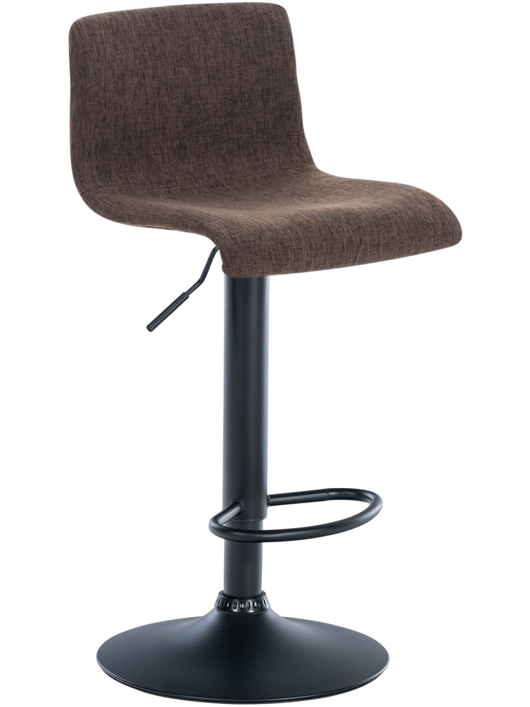 Barkruk Hoover stof B, bruin