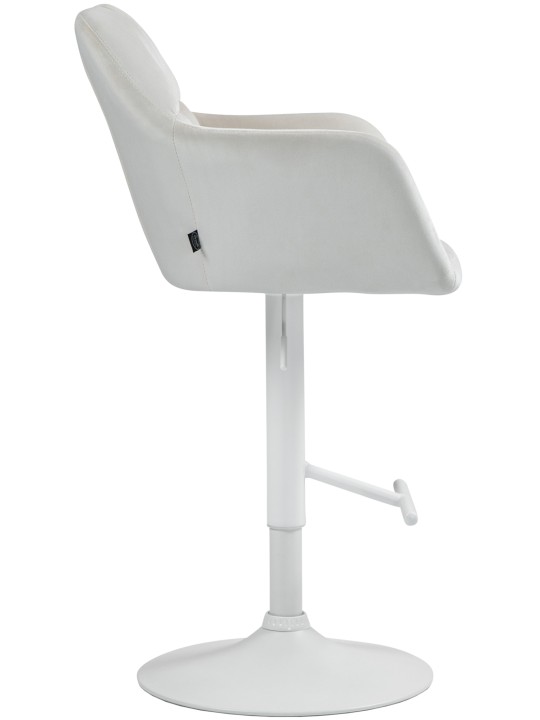 Barkruk Natoma fluweel, crème Barkruk Natoma fluweel, crème