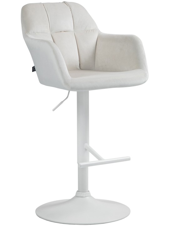 Barkruk Natoma fluweel, crème Barkruk Natoma fluweel, crème