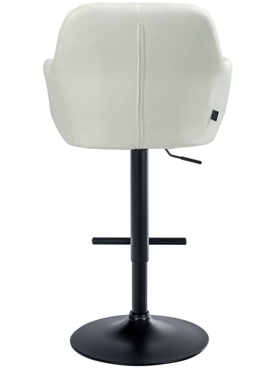 Barkruk Natoma stof, crème