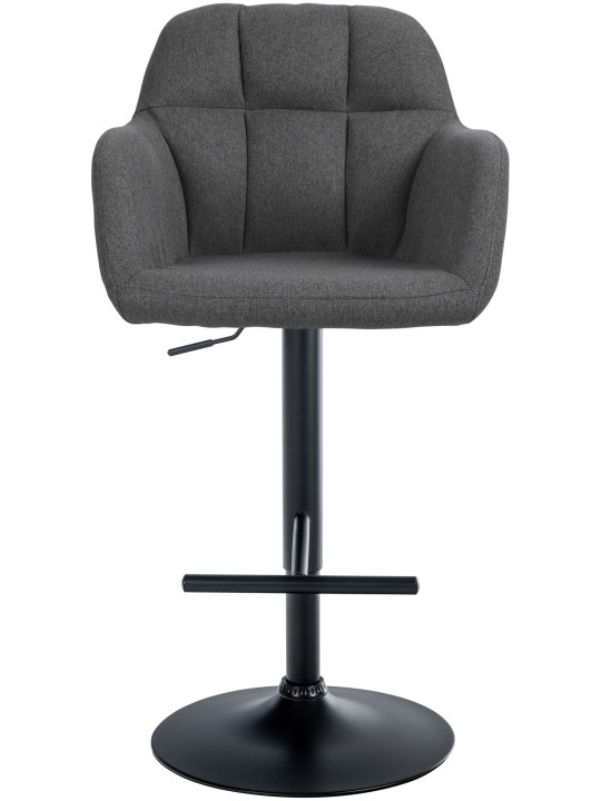 Barkruk Natoma stof, donkergrijs Barkruk Natoma stof, donkergrijs