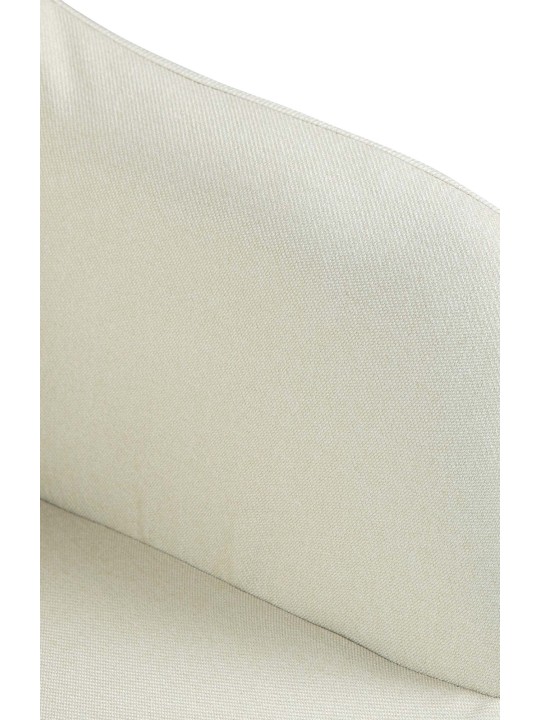 Barkruk Natoma stof, crème