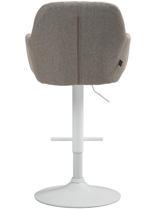 Barkruk Natoma stof, taupe