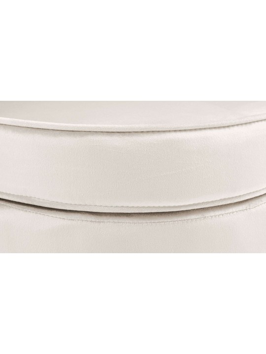 Stoel Rosita fluweel, crème